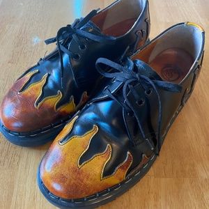 Dr Martens / Tredair Flame Oxfords